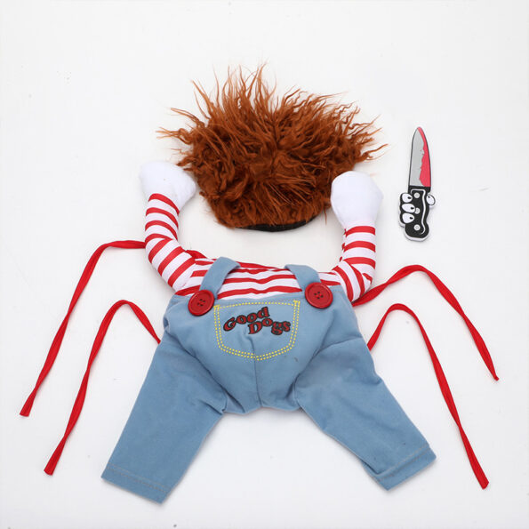 Costume Halloween pour Chien – Déguisement Drôle et Ajustable pour Cosplay & Fête – Image 6