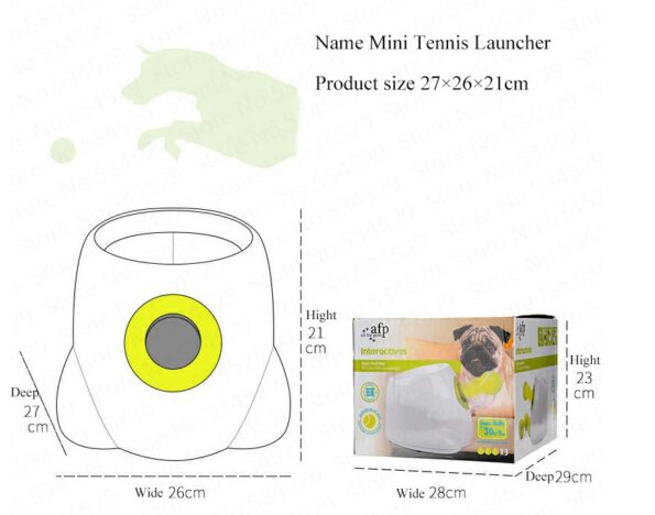 Lanceur de balle automatique pour chien – Amusement sans fin à la maison ! – Image 7