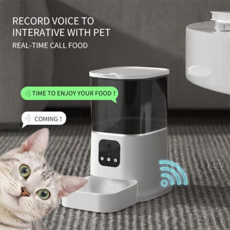 Distributeur automatique connecté – Nourrissez votre animal à distance avec l'app