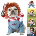 Costume Halloween pour Chien – Déguisement Drôle et Ajustable pour Cosplay & Fête